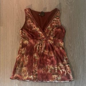 INC International Concepts Boho Blouse